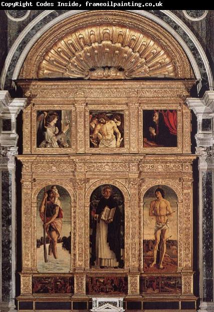 Giovanni Bellini St.Vincent Ferrer Polyptych